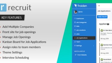 Recruit Recruitment Manager V2.2.3 Free Download