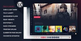 Rekord Ajaxify Music Events Podcasts Multipurpose Wordpress Theme V1.4.8