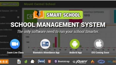 Smart School : School Management System v-6.1.0