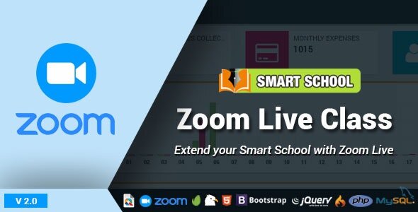 Smart School Zoom Live Class V 2.0