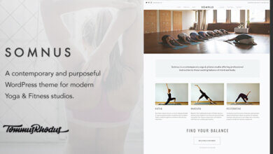 Somnus Yoga & Fitness Studio Wordpress Theme V1.0.9