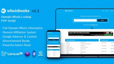Whoisbooks Domain Whois Lookup Php Script V1.2 Free Download