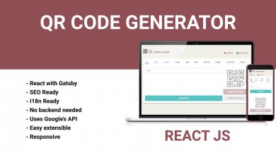 Qr Code Generator React App | CodeSter Free Download