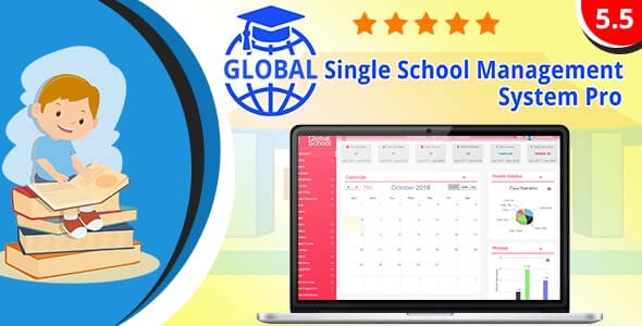 Global Single School Management System V5.5.0 Free Download