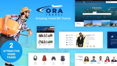 Ora | Tour, Travel Booking WordPress Theme v1.6 Free Download