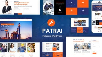 Patrai Industry Industrial Wordpress Theme V1.8 Free Download