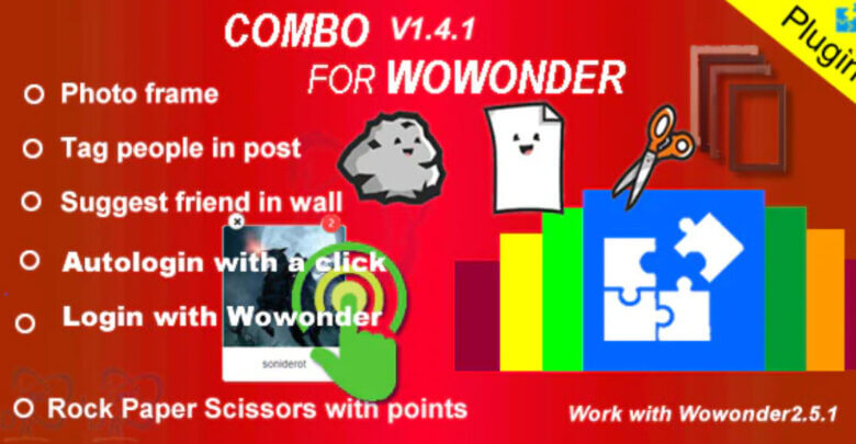 Plugin Combo For Wowonder v2.5.1 Free Download