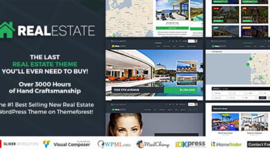 Real Estate 7 Real Estate Wordpress Theme V3.0.5 Free Download