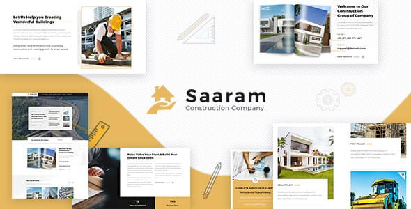 Saaram Architect Wordpress Theme V1.6 Free Download