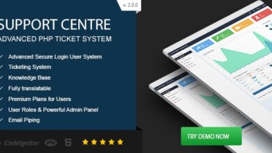 Support Centre Advanced Php Ticket System V2.8 Free Download