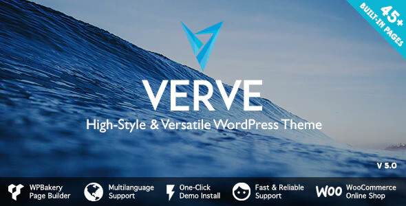 Verve High Style Wordpress Theme V5.0.1 Free Download